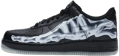 Air Force 1 Skeleton Black