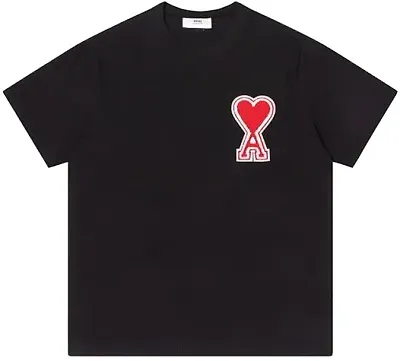 Ami Paris T-Shirts With Big Logo