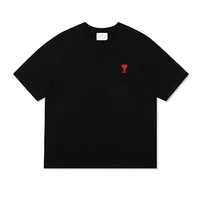 Ami Paris T-Shirts with Small Logo