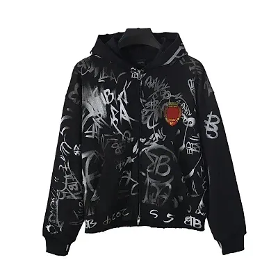 Balenciaga SS24 Graffiti Hoodie