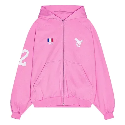 Balenciaga x Ralph Lauren Pink Hoodie