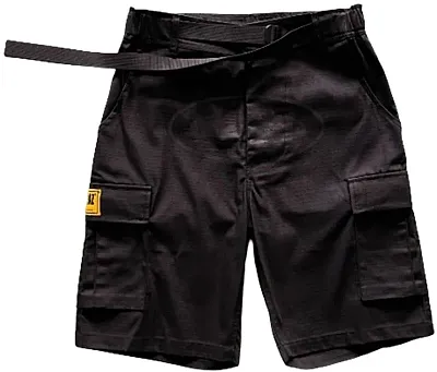 Corteiz Classic Cargo Triple Black Logo Shorts