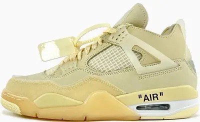 Jordan 4 Off-White Sail