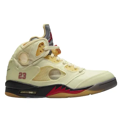 Jordan 5 Off-White Sail