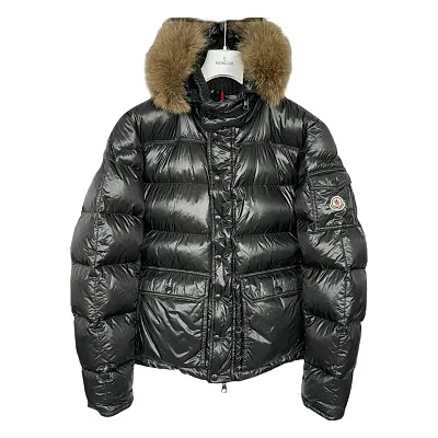 Moncler Mayaf Faux Fur-Trimmed Down Jacket