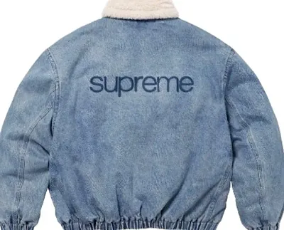 Supreme Denim Sherpa Jacket
