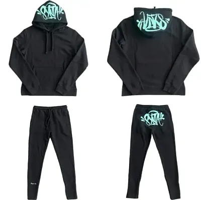 Syna Tracksuit Black-Blue
